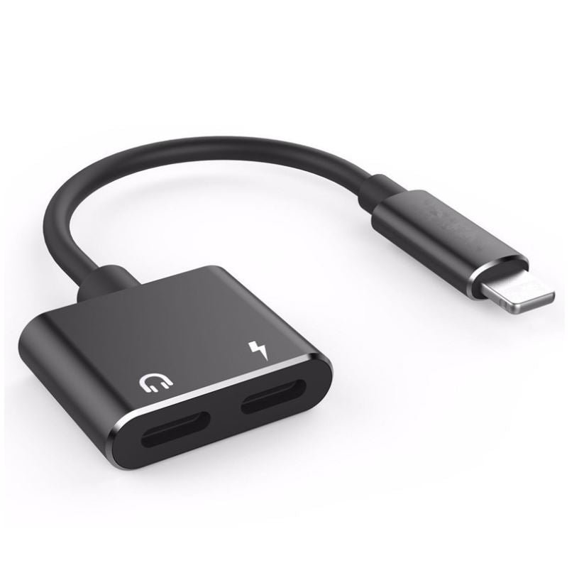 2-in-1 for Lightning Adapter For iPhone 7 8 Plus 10 X - Image 3
