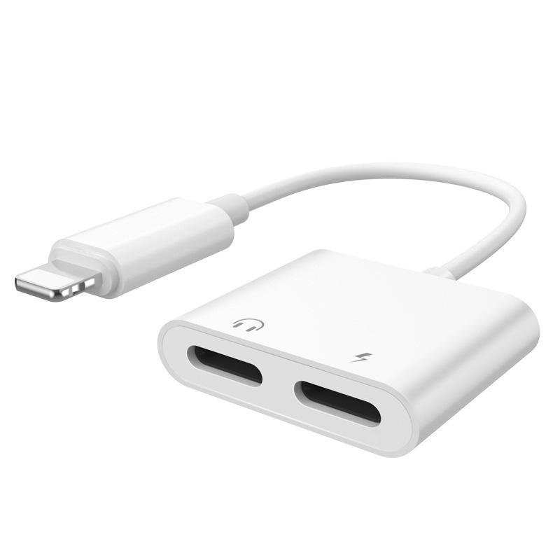 2-in-1 for Lightning Adapter For iPhone 7 8 Plus 10 X - Image 2
