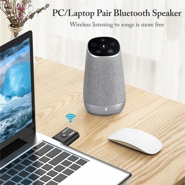 2-Piece: 2-in-1 USB Wireless Bluetooth Adapter 5.0 Transmitter - Image 9