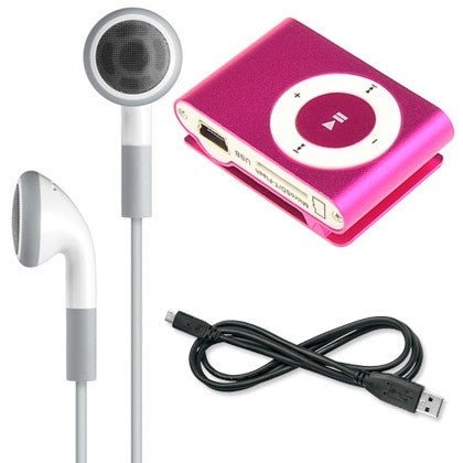 Mini Shuffling MP3 Player with USB Cable and Headphones - Image 5