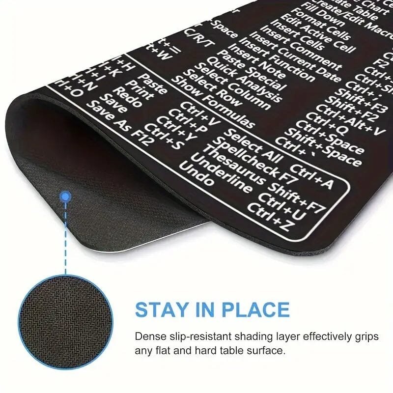 Keyboard Shortcuts Mouse Pad for Microsoft Word and Excel (PC Windows) - Image 5