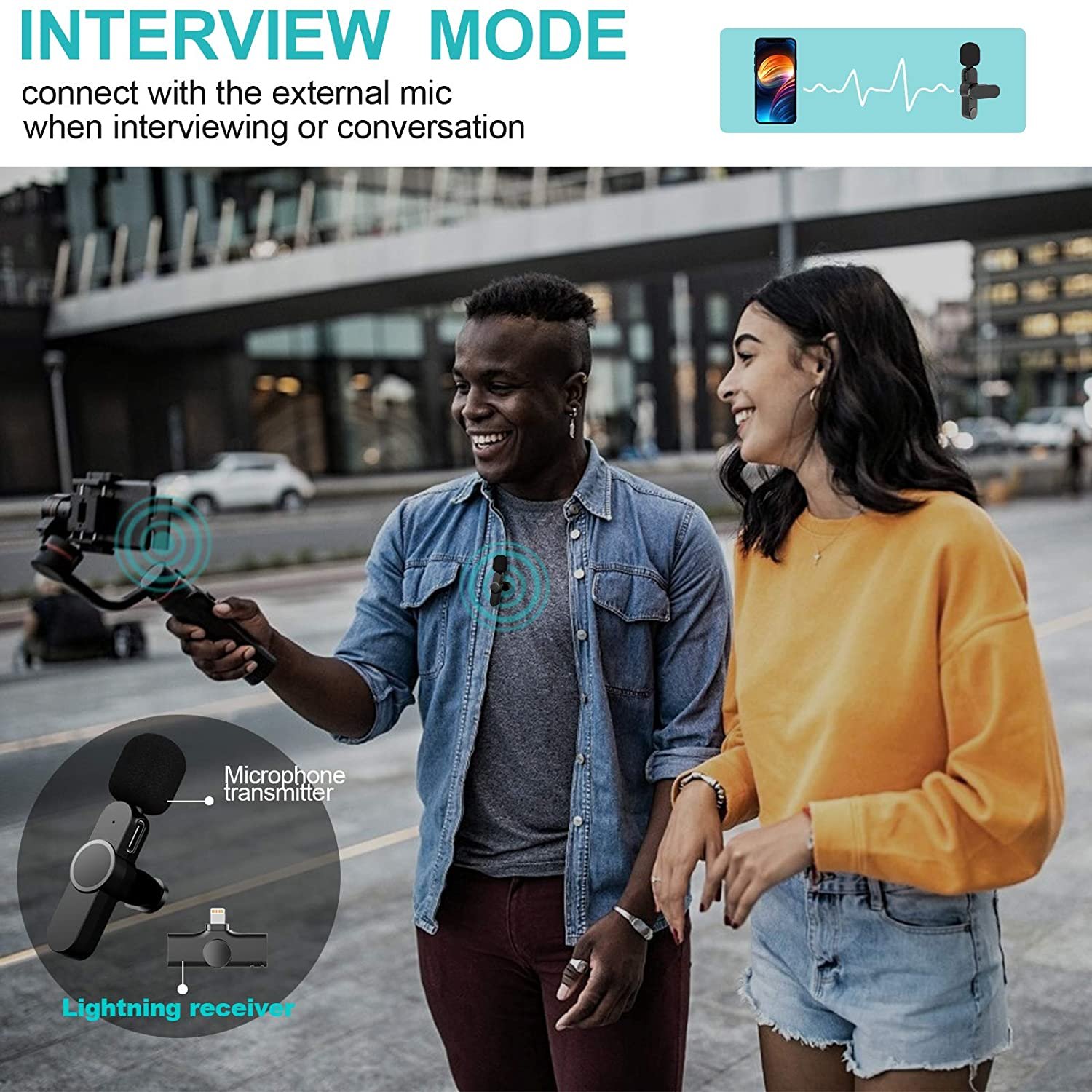 Lavalier Wireless Microphone - Image 4