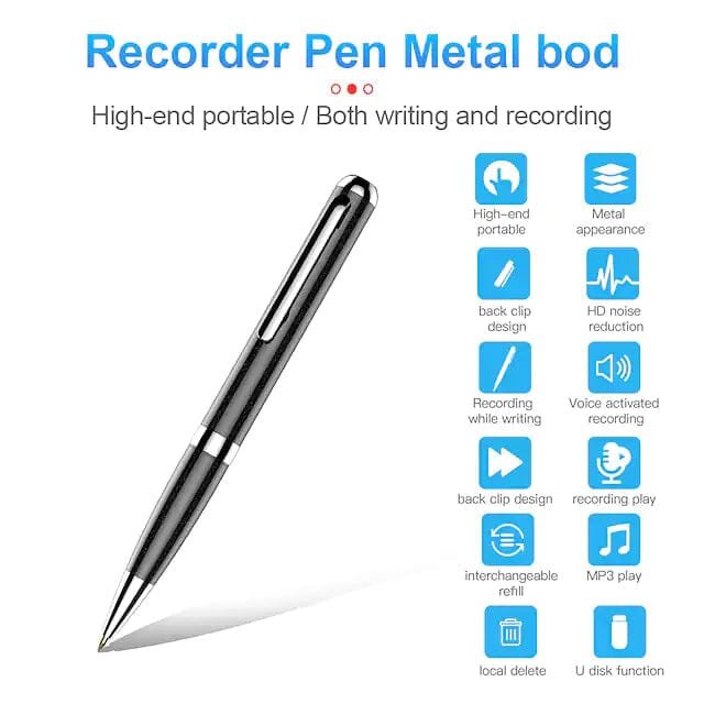 Q96 Portable Digital Pen Voice-to-text Writing Audio Recorder - Image 12