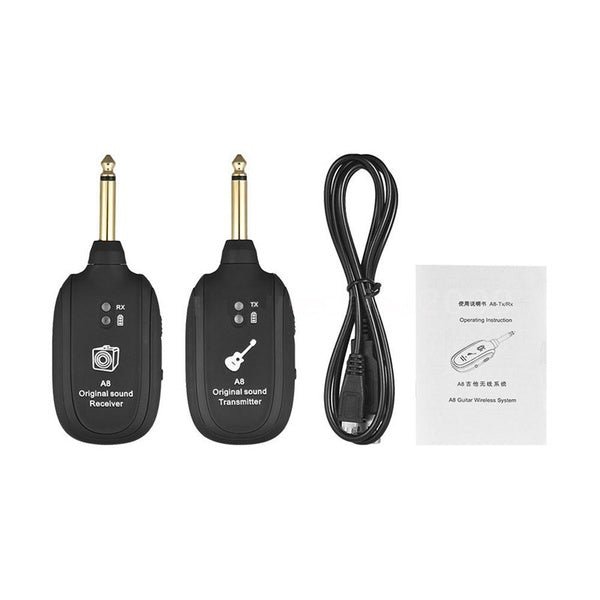 UHF Guitar Wireless System Transmitter Receiver - Image 4