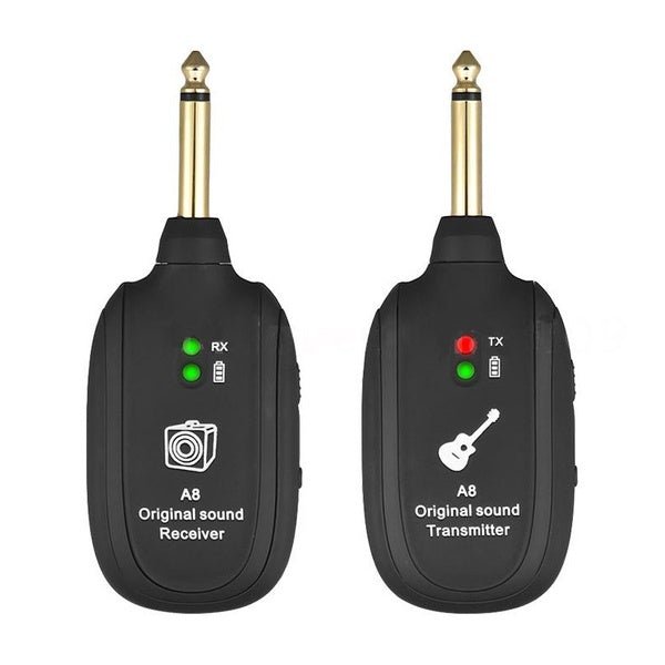 UHF Guitar Wireless System Transmitter Receiver