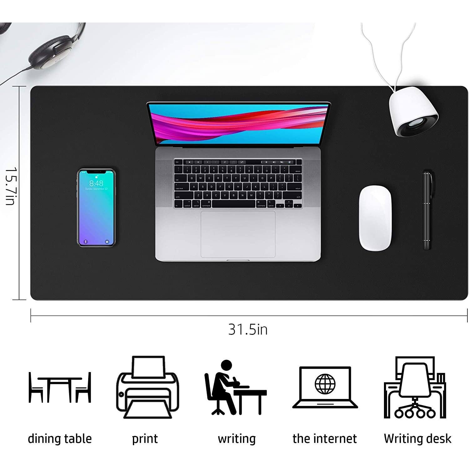 Waterproof Leather Desk Writing Pad for Office and Home - Image 8